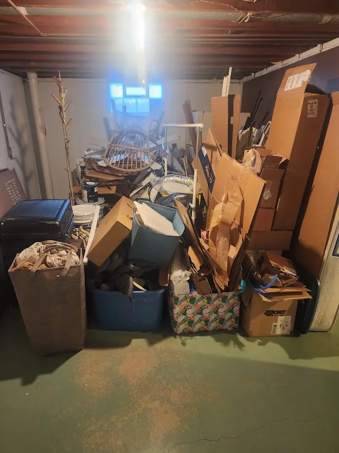 Roll-off dumpster container at job site for Construction Dumpster Rental in Wormleysburg